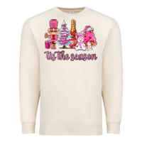 Sandshell tis the season pink christmas Premium Sweatshirt - AdoDesignShop