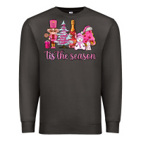 Smoke tis the season pink christmas Premium Sweatshirt - AdoDesignShop