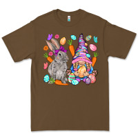 Cacao Easter gnome and rabbit Easter Day Premium Tee - HowdyJamesFarm