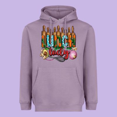 Lunch Lady With Onions Heavyweight Hoodie Designed By Adodesignshop