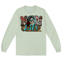 Mom Life Skull Mother's Day Long Sleeve Tee | Teevron