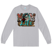Moon Dust Mom life skull Mother's Day Long Sleeve Tee - FaDigitalArtStudio