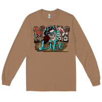 Toasted Coconut Mom life skull Mother's Day Long Sleeve Tee - FaDigitalArtStudio