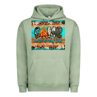 Pigment Oil Green camp more worry less Urban Hoodie - JahusDesignShop