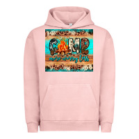 Pigment Salmon camp more worry less Urban Hoodie - JahusDesignShop