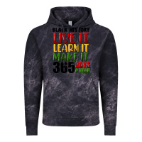 Cloud Black black history live it Vintage Hoodie - FaDigitalArtStudio