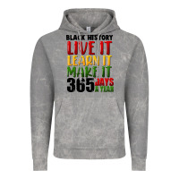 Cloud Rock black history live it Vintage Hoodie - FaDigitalArtStudio