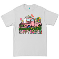 Dove Grey Happy Easter Day truck Premium Tee - HowdyJamesFarm