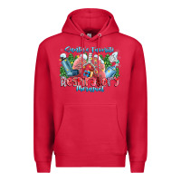 Cardinal santa's favorite respiratory therapist Premium Hoodie - CowhideDigitalArt