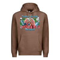 Chestnut santa's favorite respiratory therapist Premium Hoodie - CowhideDigitalArt
