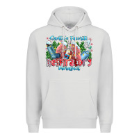 Dove Grey santa's favorite respiratory therapist Premium Hoodie - CowhideDigitalArt