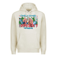 Oatmeal Heather santa's favorite respiratory therapist Premium Hoodie - CowhideDigitalArt
