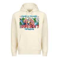 Sandshell santa's favorite respiratory therapist Premium Hoodie - CowhideDigitalArt
