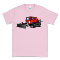 Bubblegum Pink snowcat Classic Tee - Artiststas