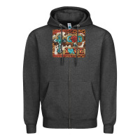 Charcoal Heather god is love cross Zipper Hoodie - BarkalooDesign