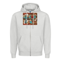 Dove Grey god is love cross Zipper Hoodie - BarkalooDesign