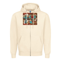 Sandshell god is love cross Zipper Hoodie - BarkalooDesign