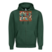 Sports Green god is love cross Zipper Hoodie - BarkalooDesign