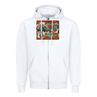 White god is love cross Zipper Hoodie - BarkalooDesign