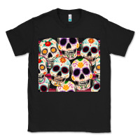 Black cinco de mayo skull Classic Tee - CowGirlArtShop