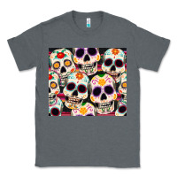Charcoal Heather cinco de mayo skull Classic Tee - CowGirlArtShop