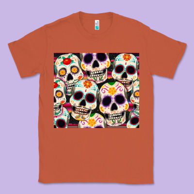 Cinco De Mayo Skull Classic Tee Designed By Cowgirlartshop