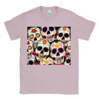 Lilac cinco de mayo skull Classic Tee - CowGirlArtShop