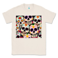Natural cinco de mayo skull Classic Tee - CowGirlArtShop