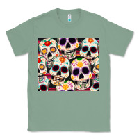 Sage cinco de mayo skull Classic Tee - CowGirlArtShop