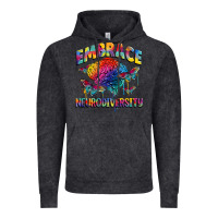 Embrace Neurodiversity Autism Vintage Hoodie | Teevron