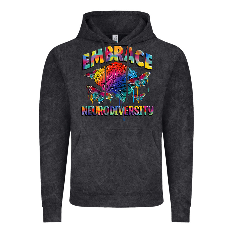 Embrace Neurodiversity Autism Vintage Hoodie by FaDigitalArtStudio | Teevron