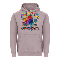 Vintage Zinc Embrace neurodiversity Autism Vintage Hoodie - FaDigitalArtStudio