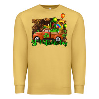 Antique Gold st patricks day loads of truck Premium Sweatshirt - AdoDesignShop