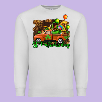 St Patricks Day Loads Of Truck Premium Sweatshirt Designed By Adodesignshop