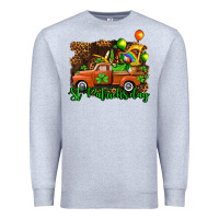 Heather Grey st patricks day loads of truck Premium Sweatshirt - AdoDesignShop