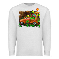 Oatmeal Heather st patricks day loads of truck Premium Sweatshirt - AdoDesignShop