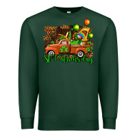 Sports Green st patricks day loads of truck Premium Sweatshirt - AdoDesignShop