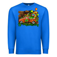 True Royal st patricks day loads of truck Premium Sweatshirt - AdoDesignShop