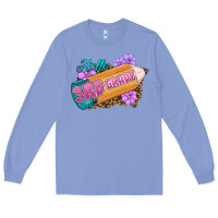 Colony Blue hello 3rd grade Long Sleeve Tee - RanaPortraitStore