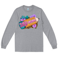 Heather Grey hello 3rd grade Long Sleeve Tee - RanaPortraitStore
