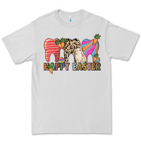 Dove Grey Happy Easter Dental Premium Tee - HowdyJamesFarm