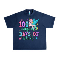 Navy hundred magical days of school unicorn Urban Heavy Tee - OliviaCreatesArt