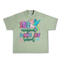 Oil Green hundred magical days of school unicorn Urban Heavy Tee - OliviaCreatesArt