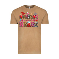 Vintage Camel nursing is a work of heart Vintage Tee - OliviaCreatesArt
