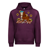 Mauve Wine football hereford sunflower Urban Hoodie - JahusDesignShop