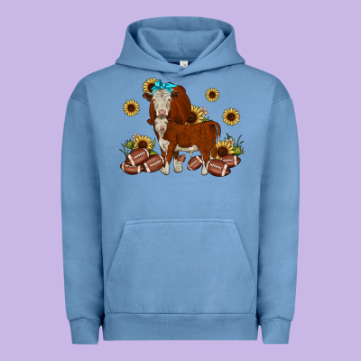 Football Hereford Sunflower Urban Hoodie Designed By Jahusdesignshop