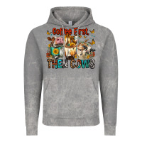 Cloud Rock Coffee First Then Cows Vintage Hoodie - FaDigitalArtStudio