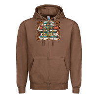 Chestnut faith cross mousepad Zipper Hoodie - BarkalooDesign
