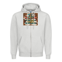 Faith Cross Mousepad Zipper Hoodie | Teevron