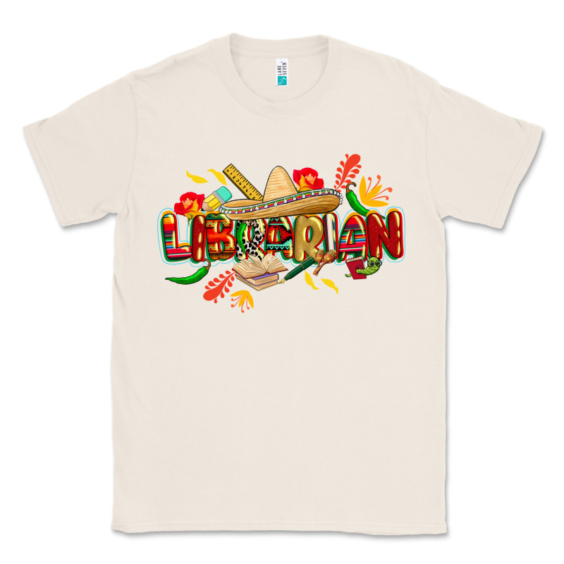 Cinco De Mayo Librarian Classic Tee by CowGirlArtShop | Teevron